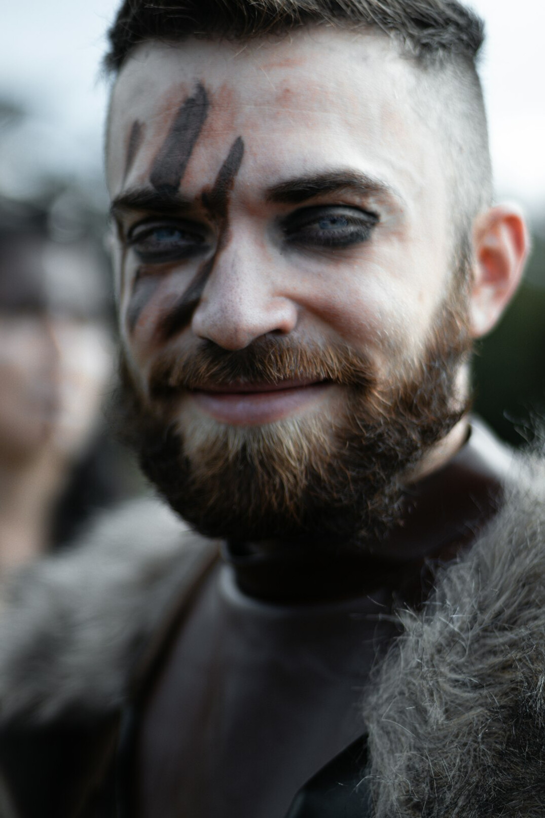 Portrait of a bearded man