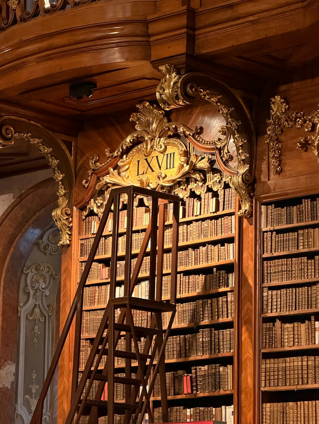 researcher studying old books