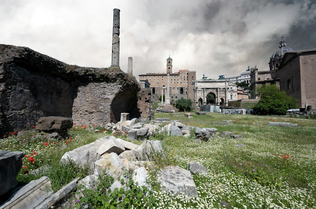 virtual reconstruction of historical scene