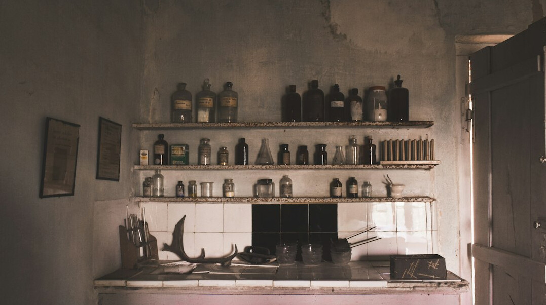 old abandoned laboratory